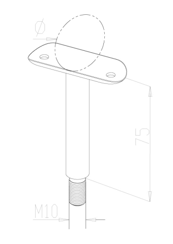 Stems & Saddles - Model 0200 CAD Drawing